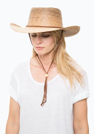 Outback Gambler Palm Straw Hat
