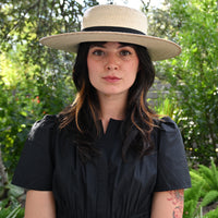 Boater Straw Hat