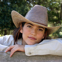 Rodeo Cowboy Palm Straw Hat