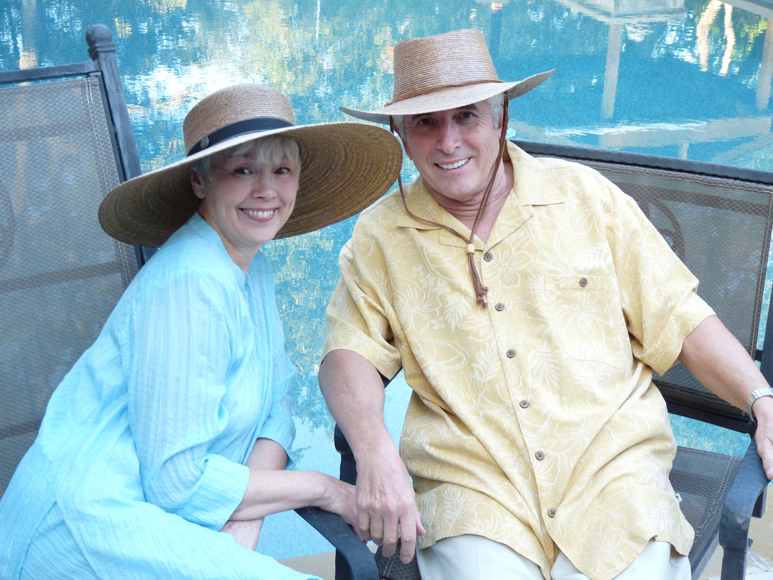 Outback Gambler Palm Straw Hat