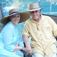 Outback Gambler Palm Straw Hat