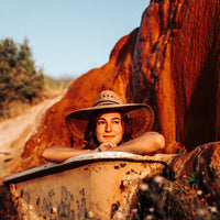 Gardener Lattice Straw Hat