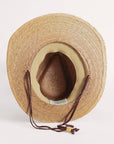 - Angler Palm Straw Hat