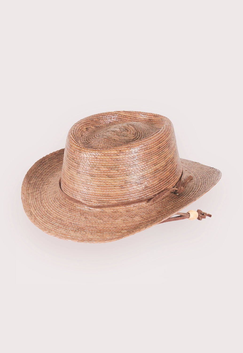 Child Outback Gambler Straw Hat | Handwoven Palm Hat | Tula Hats