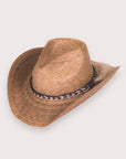 Dakota Straw Cowboy Hat Tan