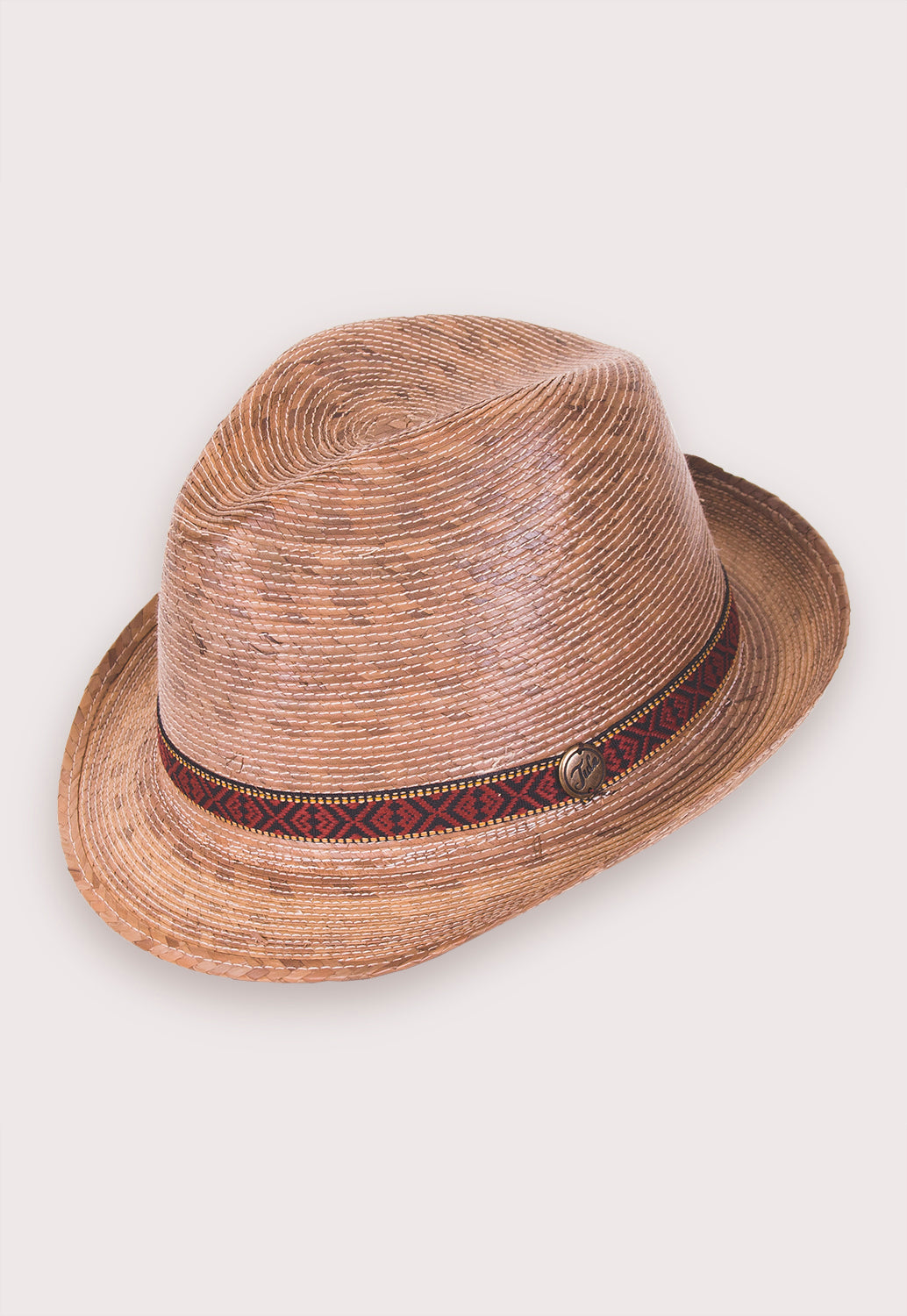 Tan fedora hat hot sale
