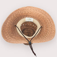 Gardener Lattice Straw Hat