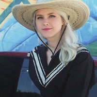 Pecos Gus Straw Cowboy Hat Light