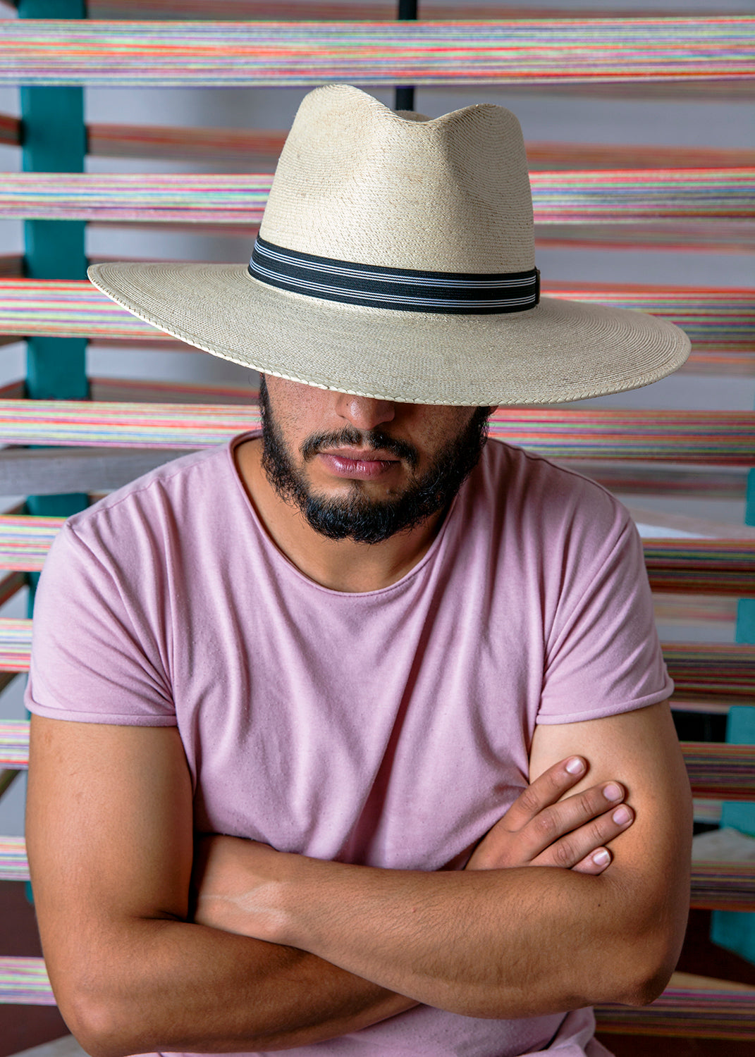 Mesa Fine Weave Palm Hat