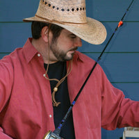 - Angler Palm Straw Hat