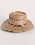 Outback Lattice Gambler Palm Straw Hat