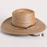 Outback Gambler Palm Straw Hat