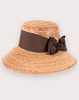 Somerset Straw Hat Brown Bow