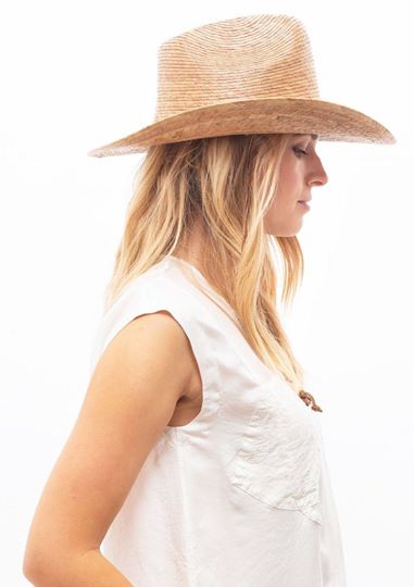Rodeo Cowboy Palm Straw Hat