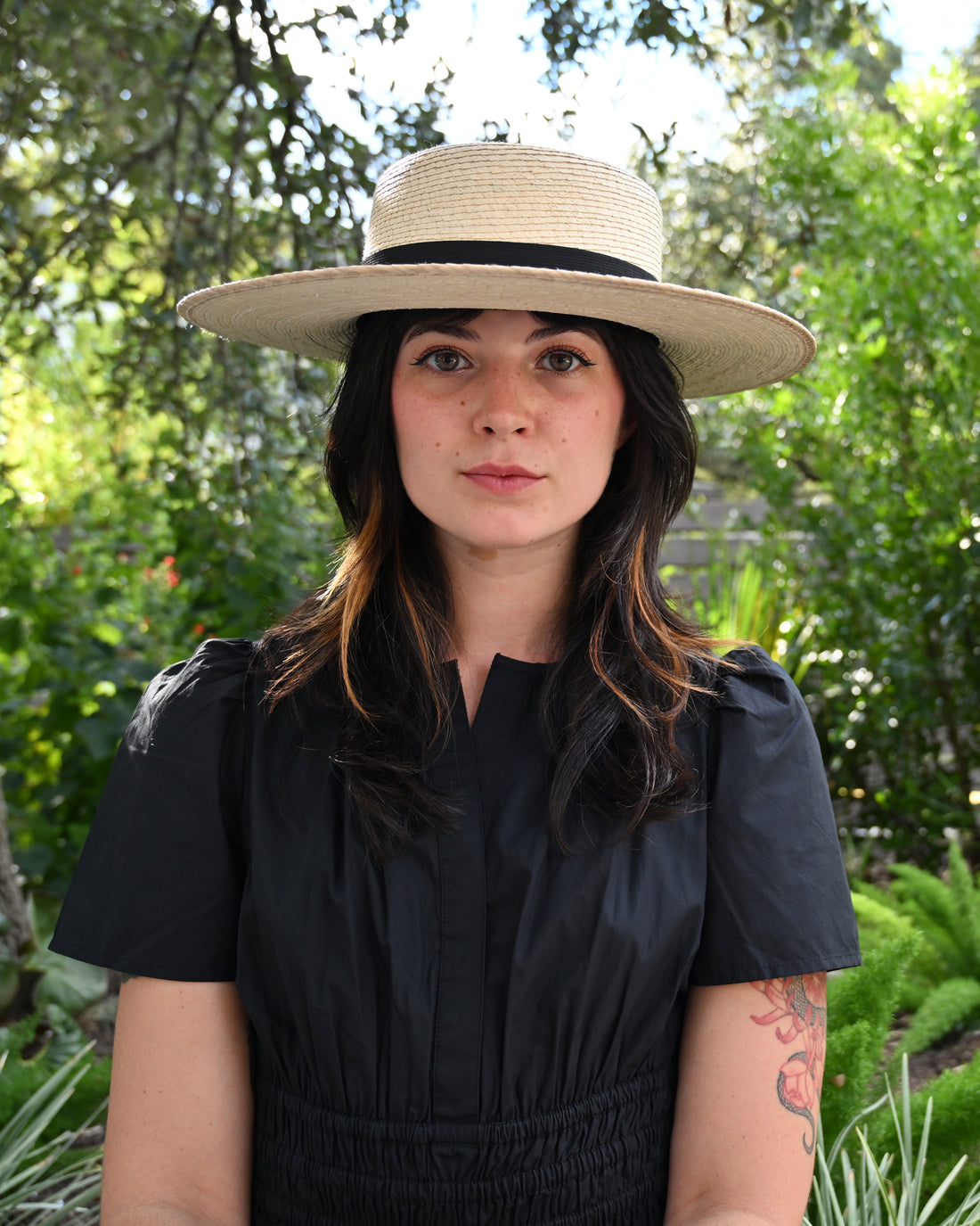 Boater Straw Hat