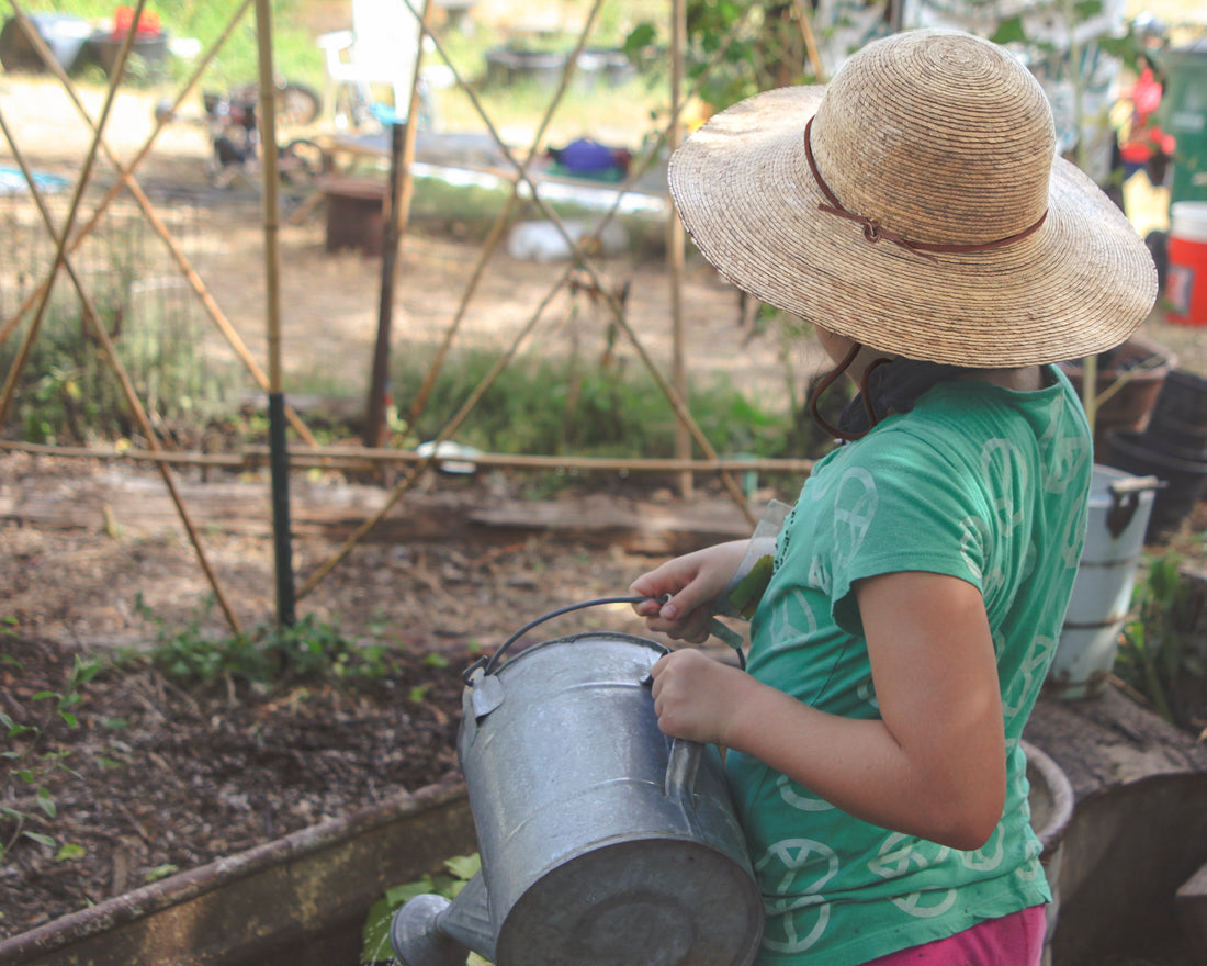 Child Ranch Straw Hat