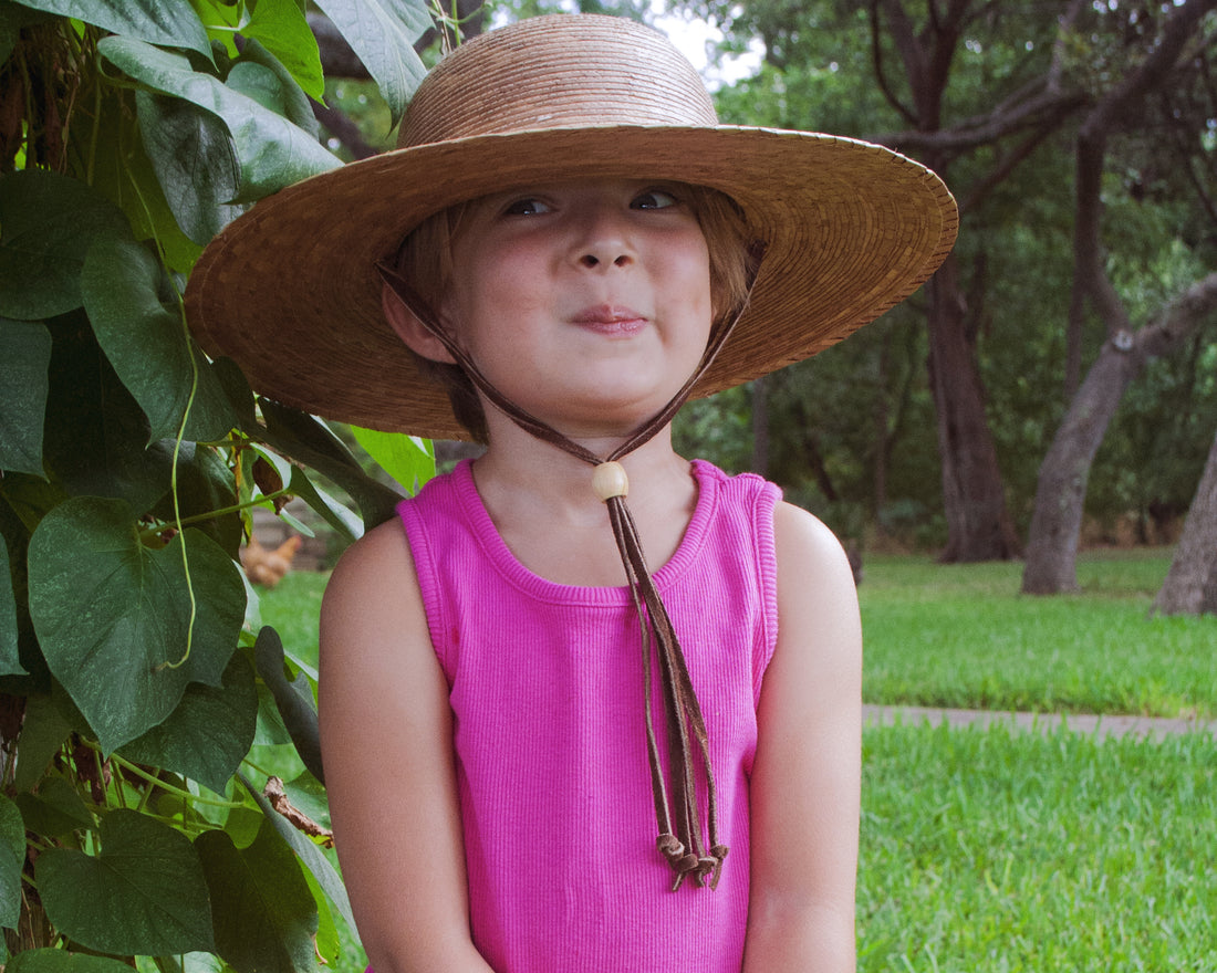 Child Ranch Straw Hat