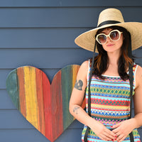 Iris Wide Brim Straw Ribbon Hat Light