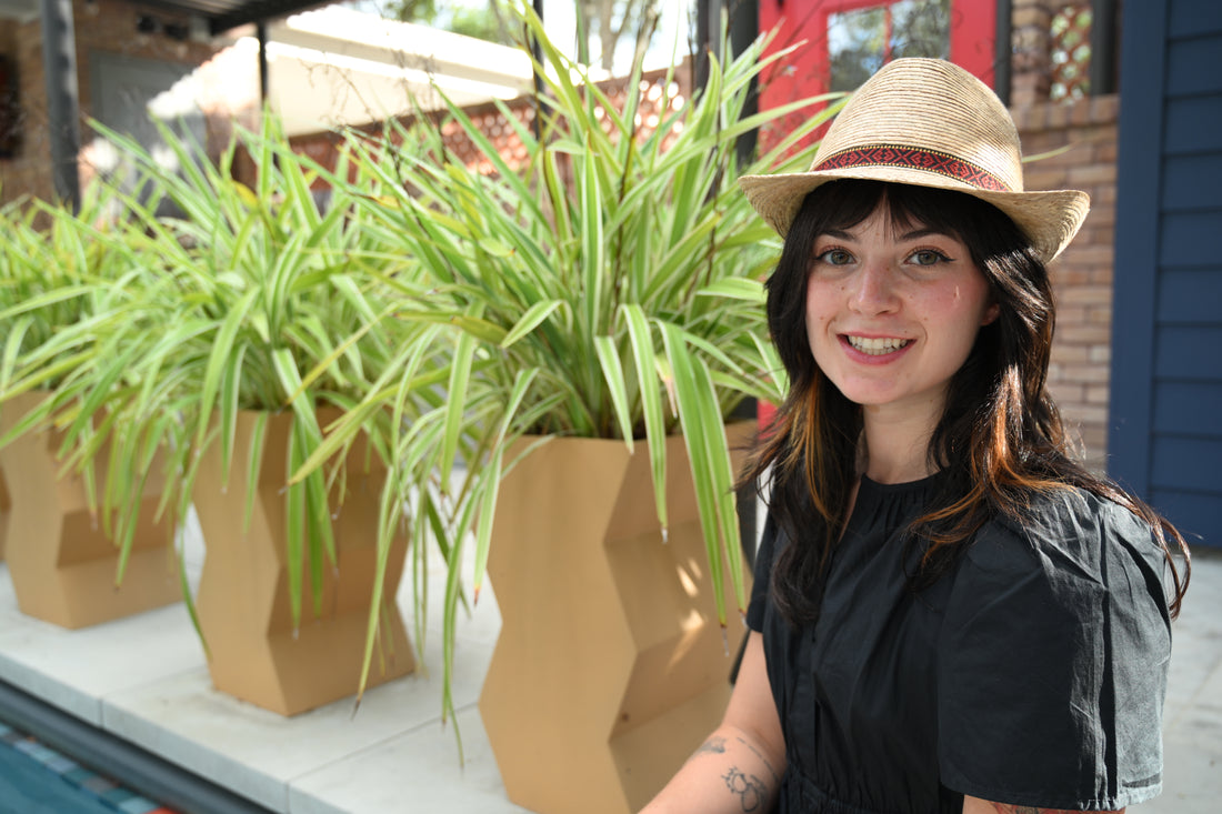 Fedora Straw Hat Tan
