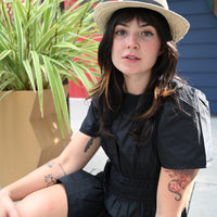 Fedora Straw Hat Light