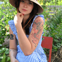 Abby Straw Bucket Hat