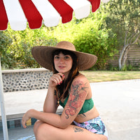Elegant Ranch Straw Hat