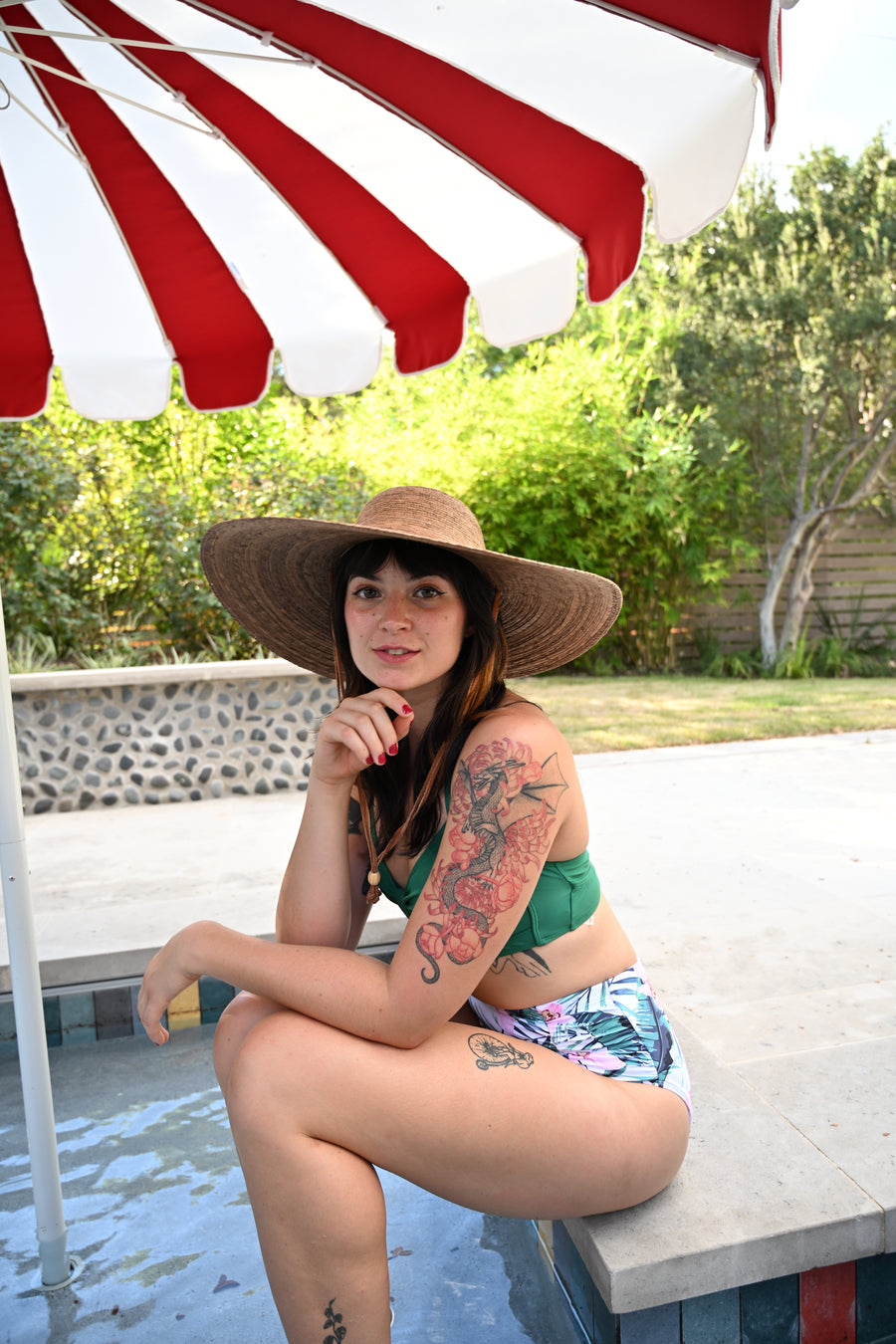 Elegant Ranch Straw Hat