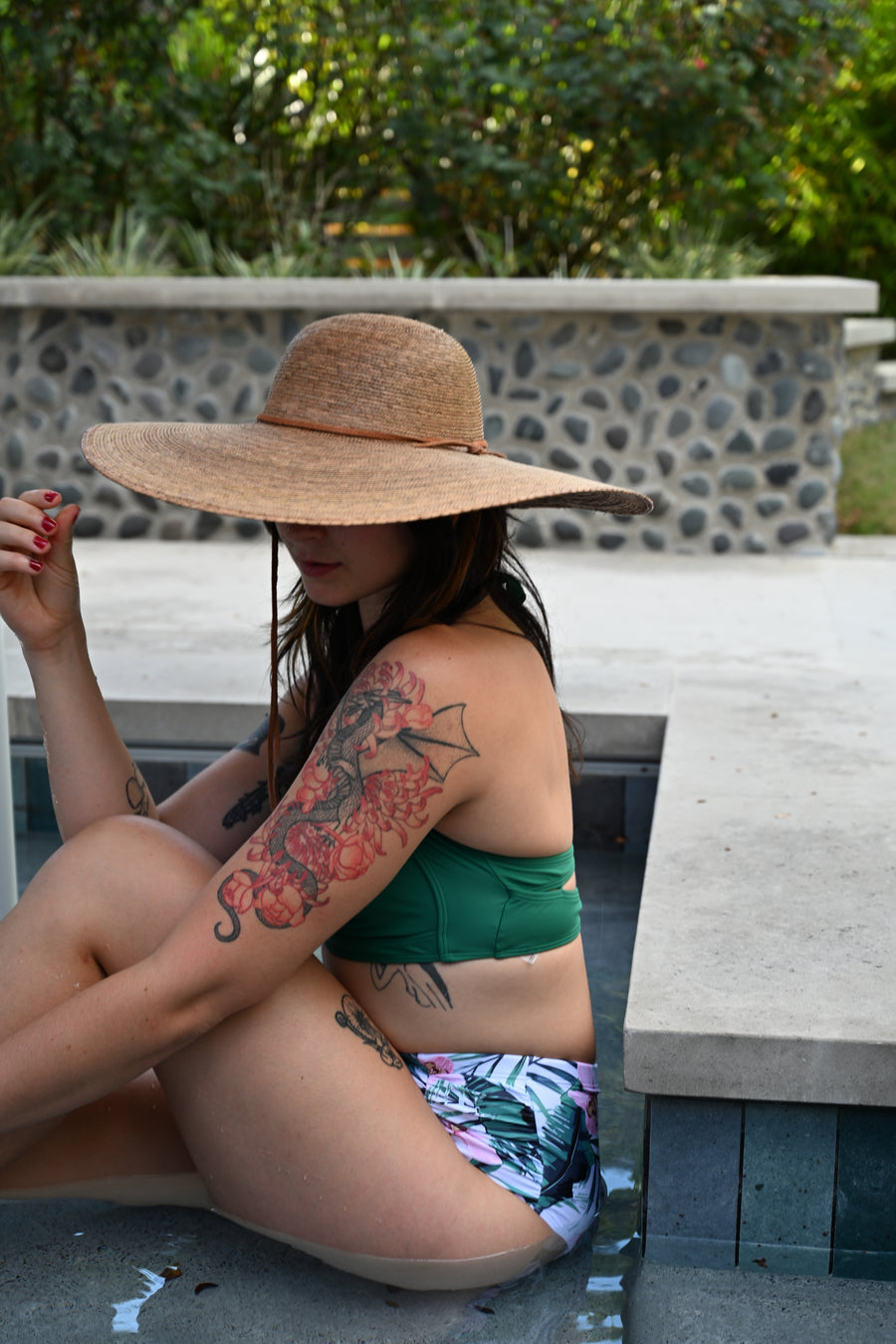 Elegant Ranch Straw Hat