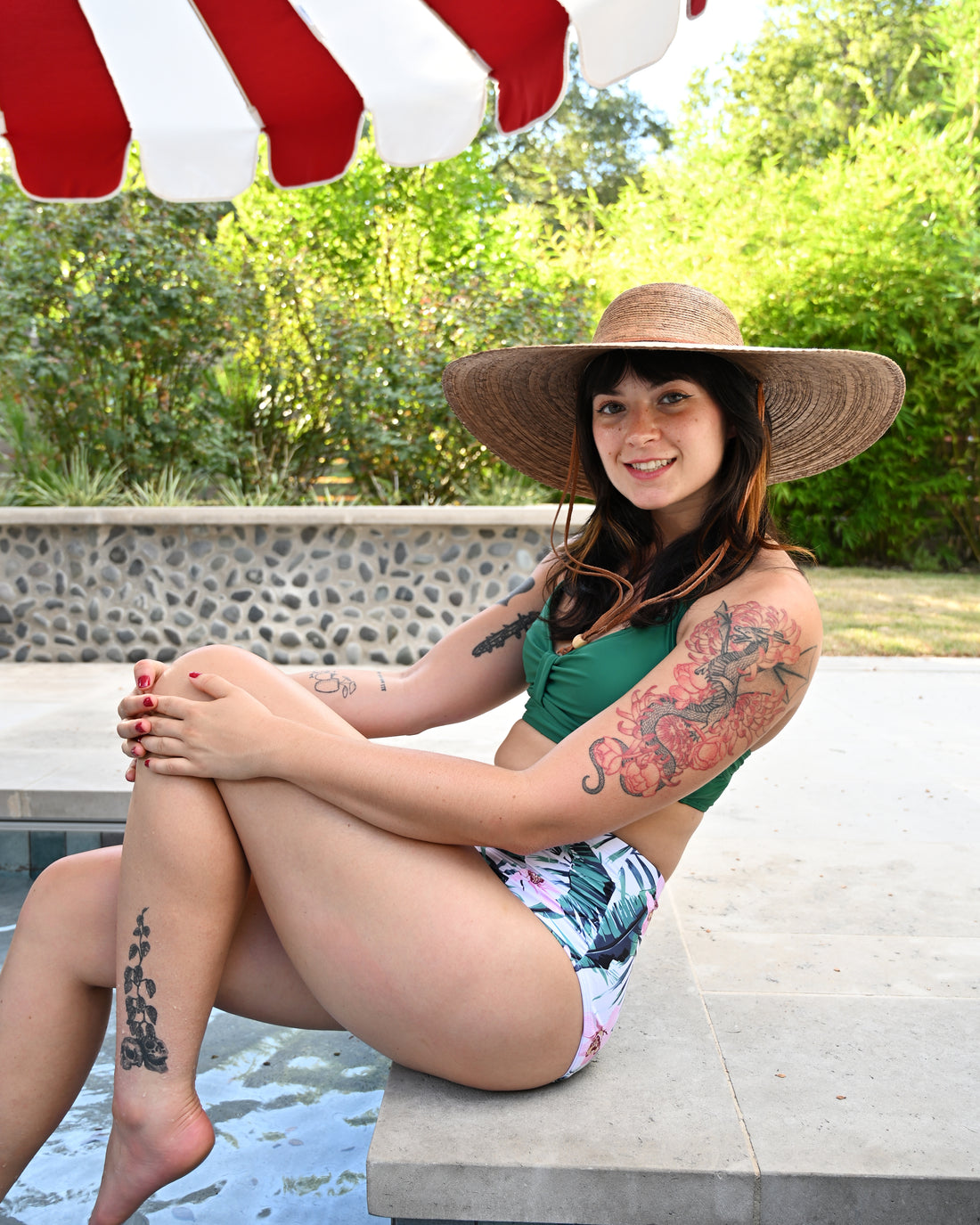 Elegant Ranch Straw Hat