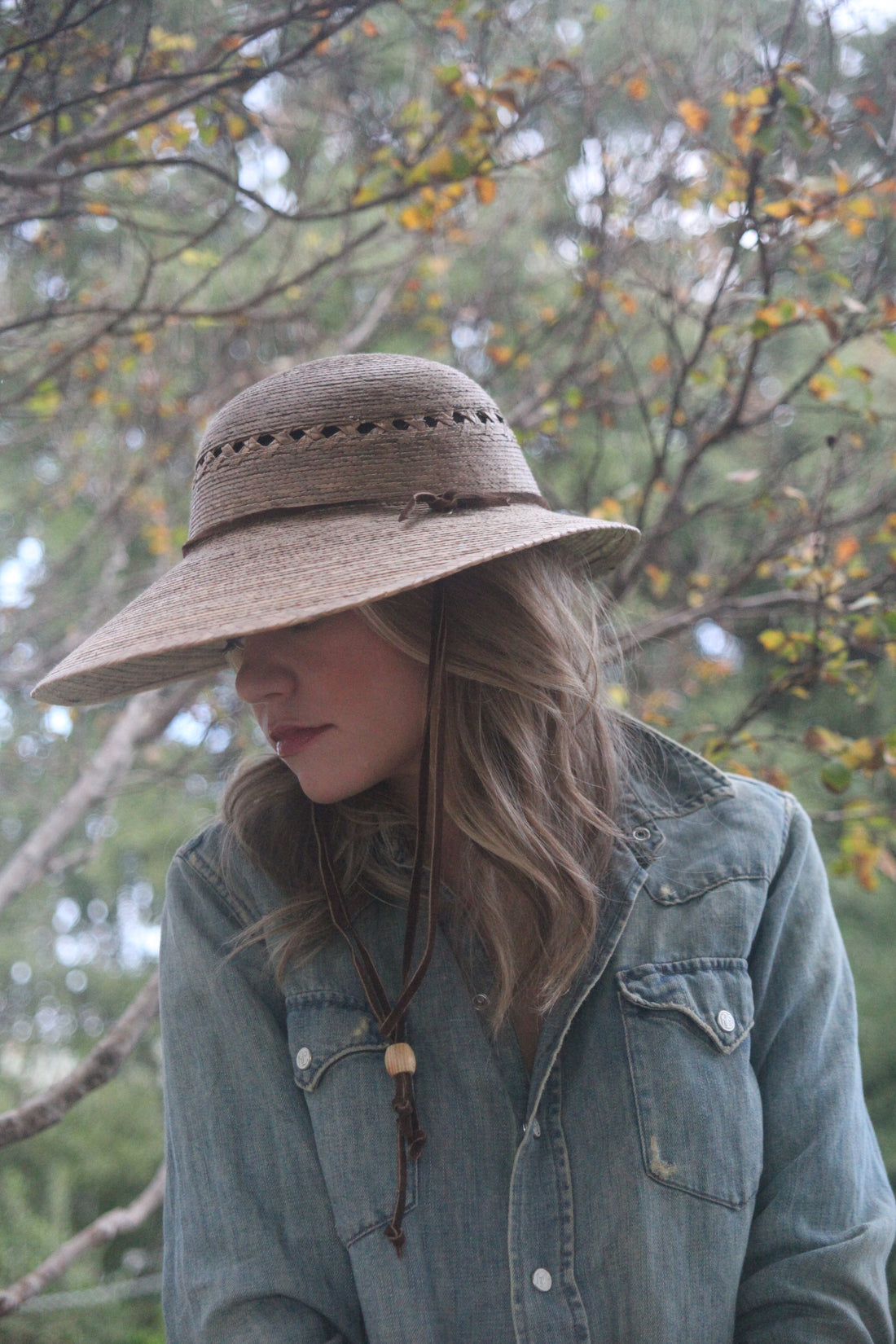 Laurel Lattice Extra Large Straw Hat