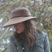 Laurel Lattice Extra Large Straw Hat