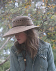 Laurel Lattice Straw Hat