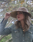 Laurel Lattice Extra Large Straw Hat