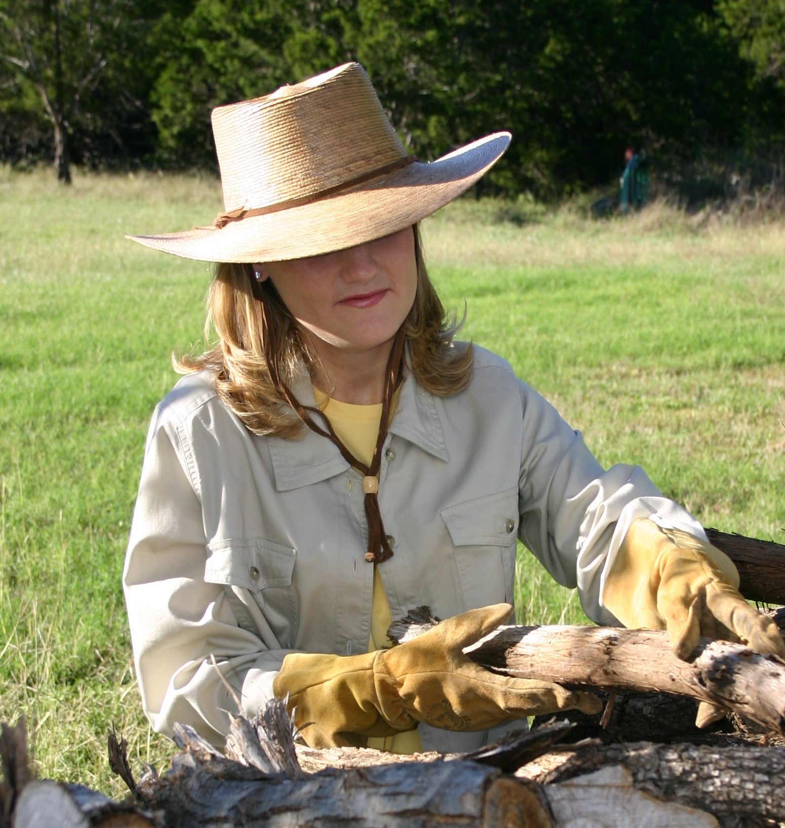 Outback Gambler Palm Straw Hat
