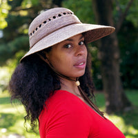 Laurel Lattice Extra Large Straw Hat
