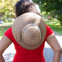 Laurel Lattice Extra Large Straw Hat
