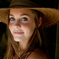 Open Crown Straw Hat