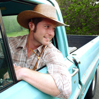 Outback Gambler Palm Straw Hat