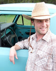 Rodeo Cowboy Palm Straw Hat