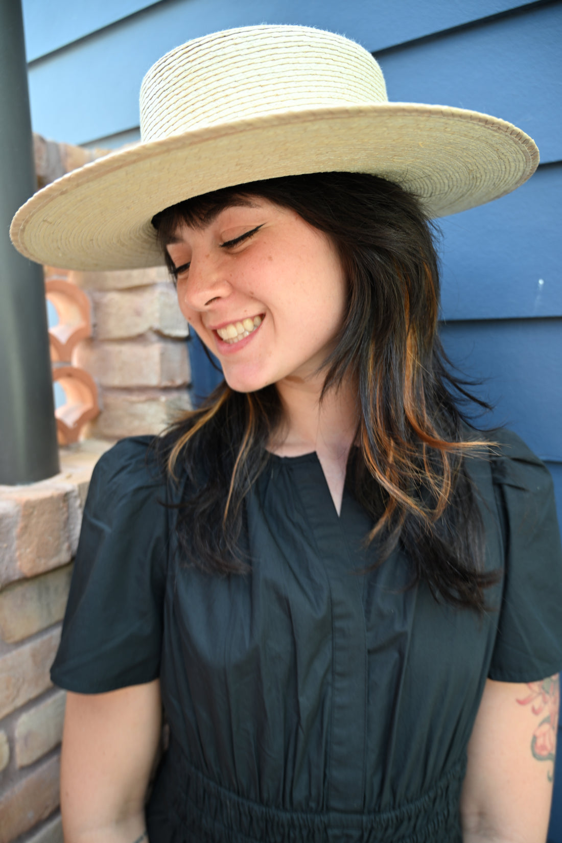 Boater Straw Hat