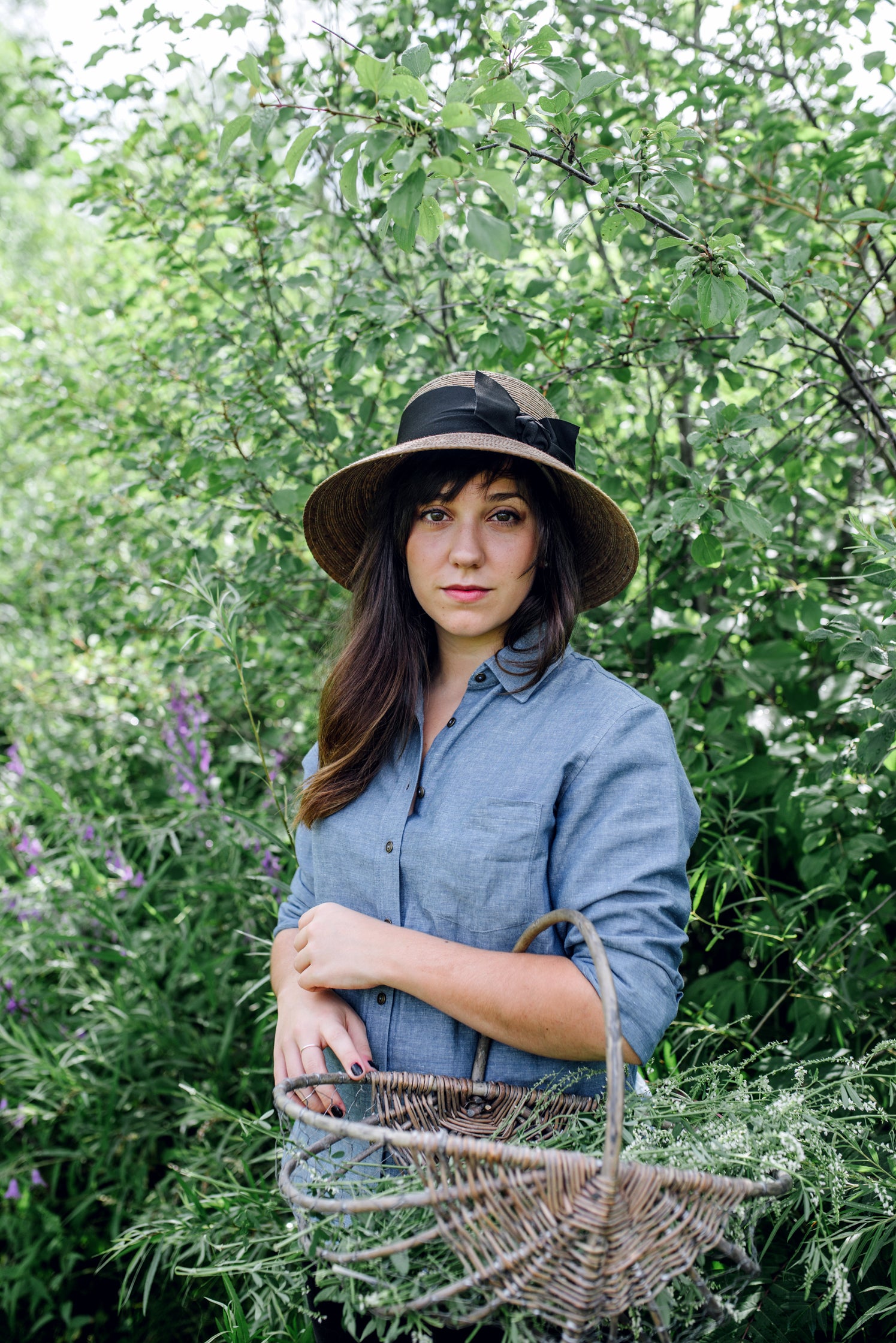 Somerset Black Bow Straw Hat