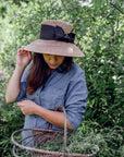 Somerset Black Bow Straw Hat