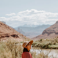 Laurel Lattice Extra Large Straw Hat