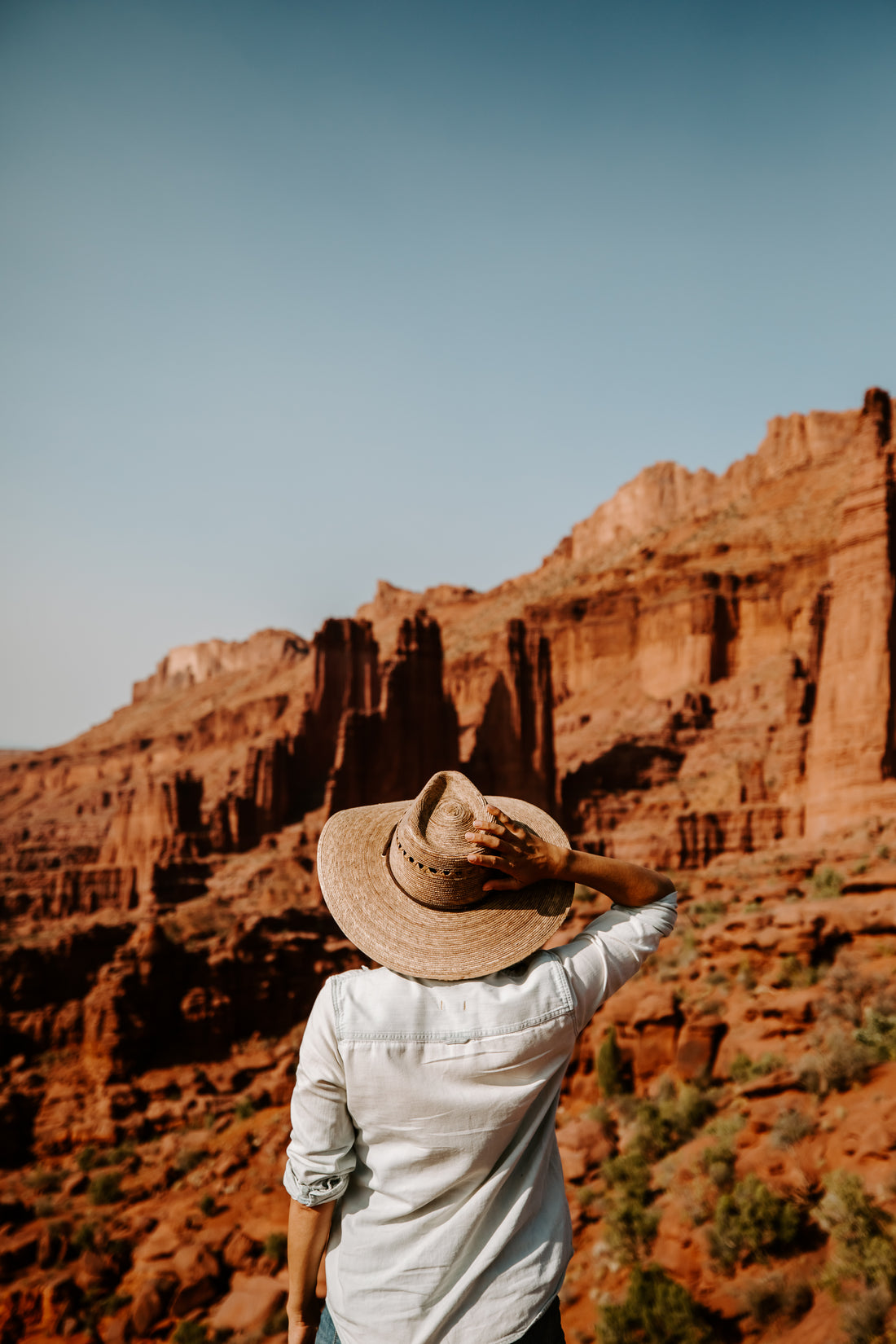 Gardener Lattice Straw Hat