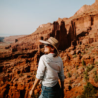 Gardener Lattice Straw Hat