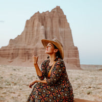 Gardener Lattice Straw Hat