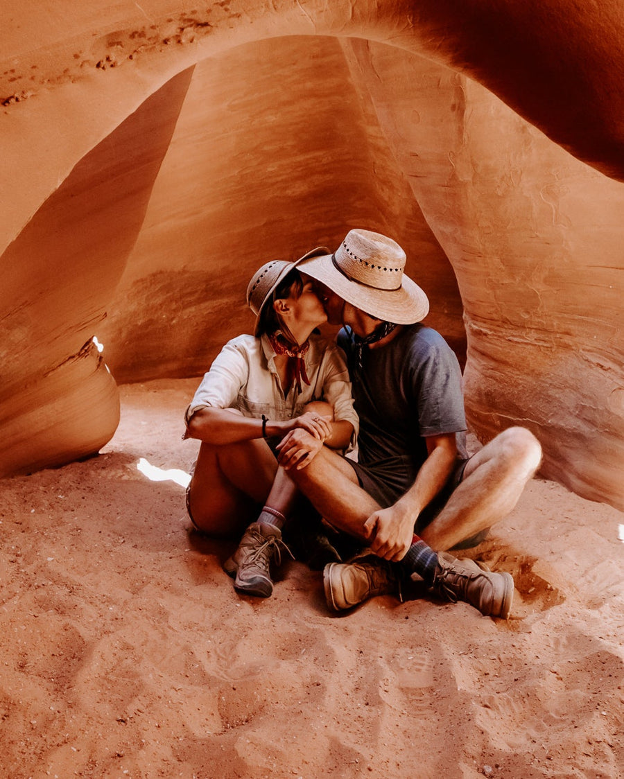 Gardener Lattice Straw Hat