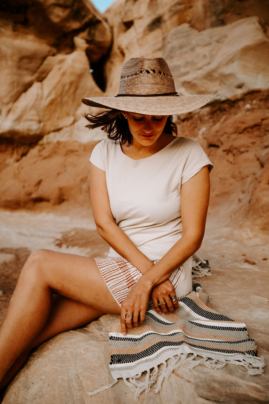 Gardener Lattice Straw Hat