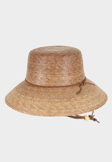 Abby Straw Bucket Hat
