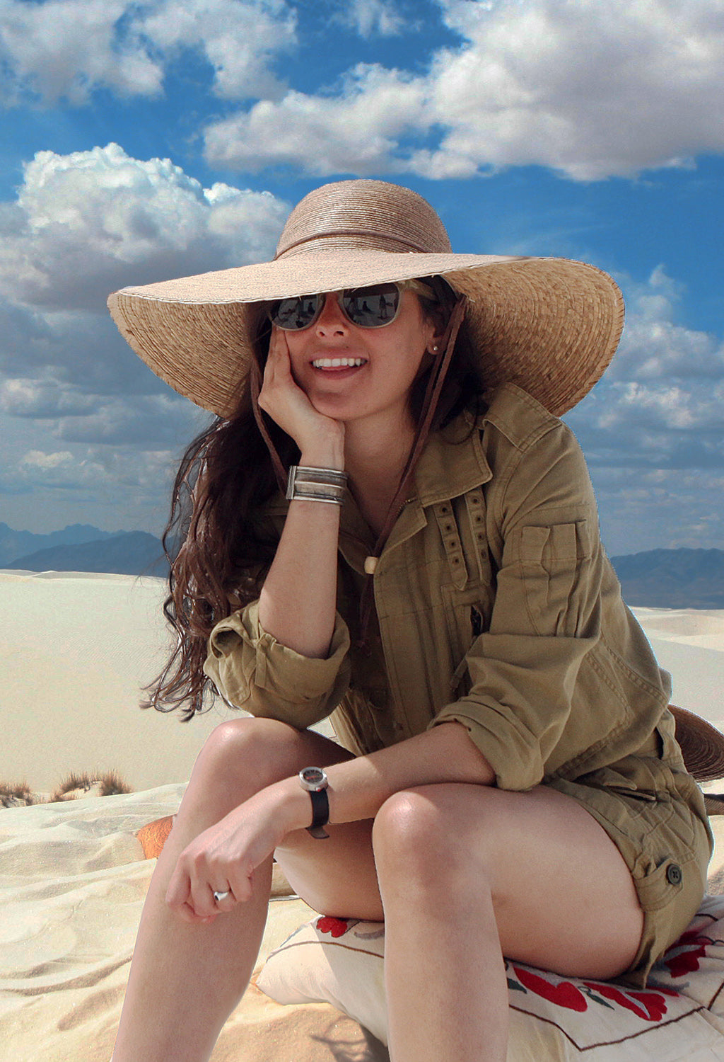 Elegant Ranch Straw Hat